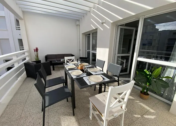 T3 Climatise 6 Pers Avec Terrasse Et Parking A Port - Fr-1-727-21 * ルカート