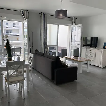 T3 Climatisé 6 Pers Avec Terrasse Et Parking à Port - Fr-1-727-21 Apartamento