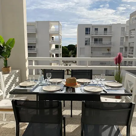 Apartamento T3 Climatisé 6 Pers Avec Terrasse Et Parking à Port - Fr-1-727-21 *