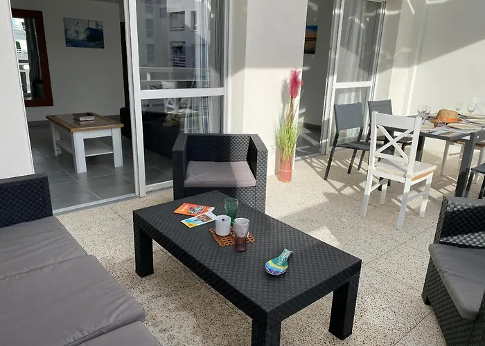 T3 Climatisé 6 Pers Avec Terrasse Et Parking à Port - Fr-1-727-21 Leucate
