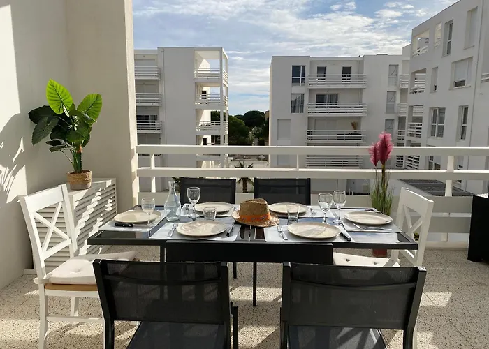 Apartamento T3 Climatisé 6 Pers Avec Terrasse Et Parking à Port - Fr-1-727-21 *