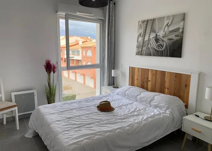 T3 Climatisé 6 Pers Avec Terrasse Et Parking à Port - Fr-1-727-21 Apartamento *